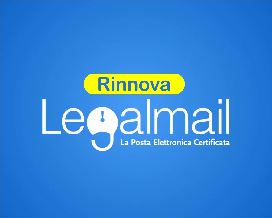 Rinnovo LegalMailPlus Standard + Dominio Certificato @nomeimpresa.it 